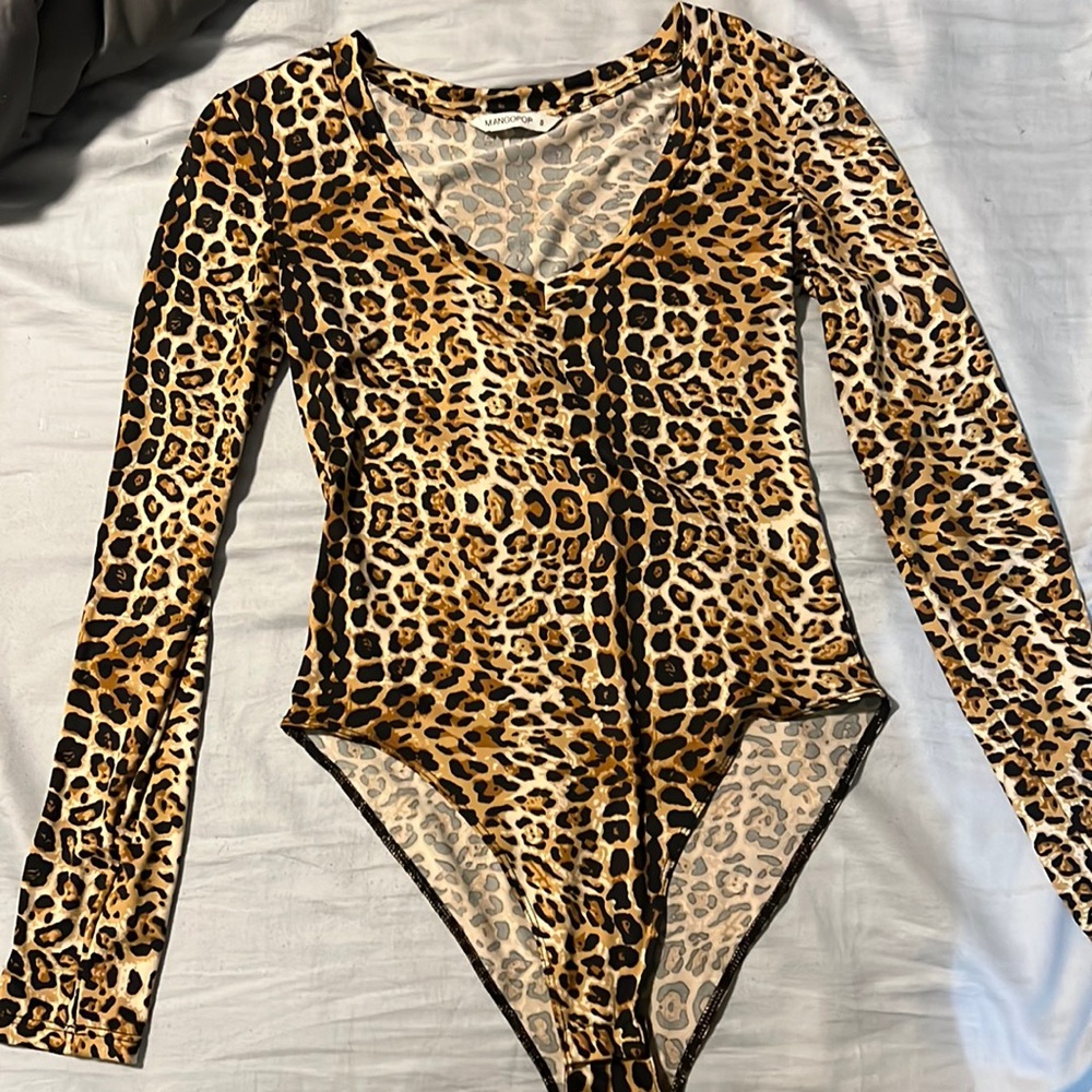 Leopard bodysuit